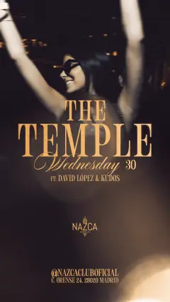 Flyer de MIERCOLES en Nazca Club (Madrid), miércoles 30 de septiembre de 2026