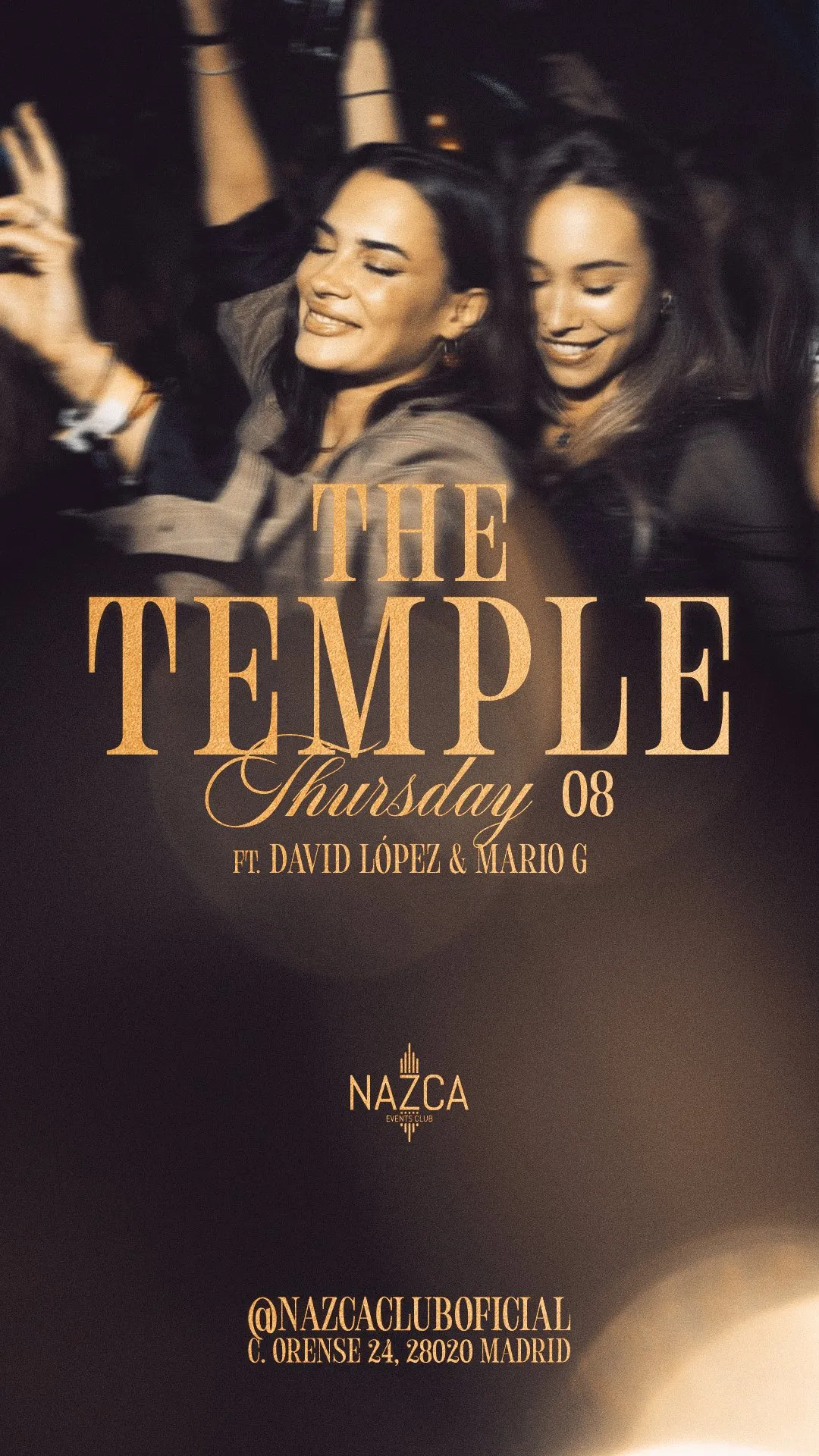 Flyer de JUEVES en Nazca Club (Madrid), jueves 8 de octubre de 2026