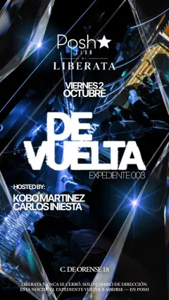 Flyer for SÁBADO POSH ⭐️ at Posh Club (Madrid), Saturday 21 November 2026