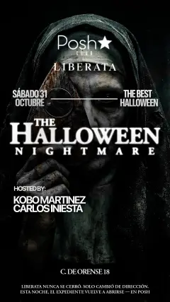 Flyer de Halloween POSH 🎃 en Posh Club (Madrid), sábado 31 de octubre de 2026