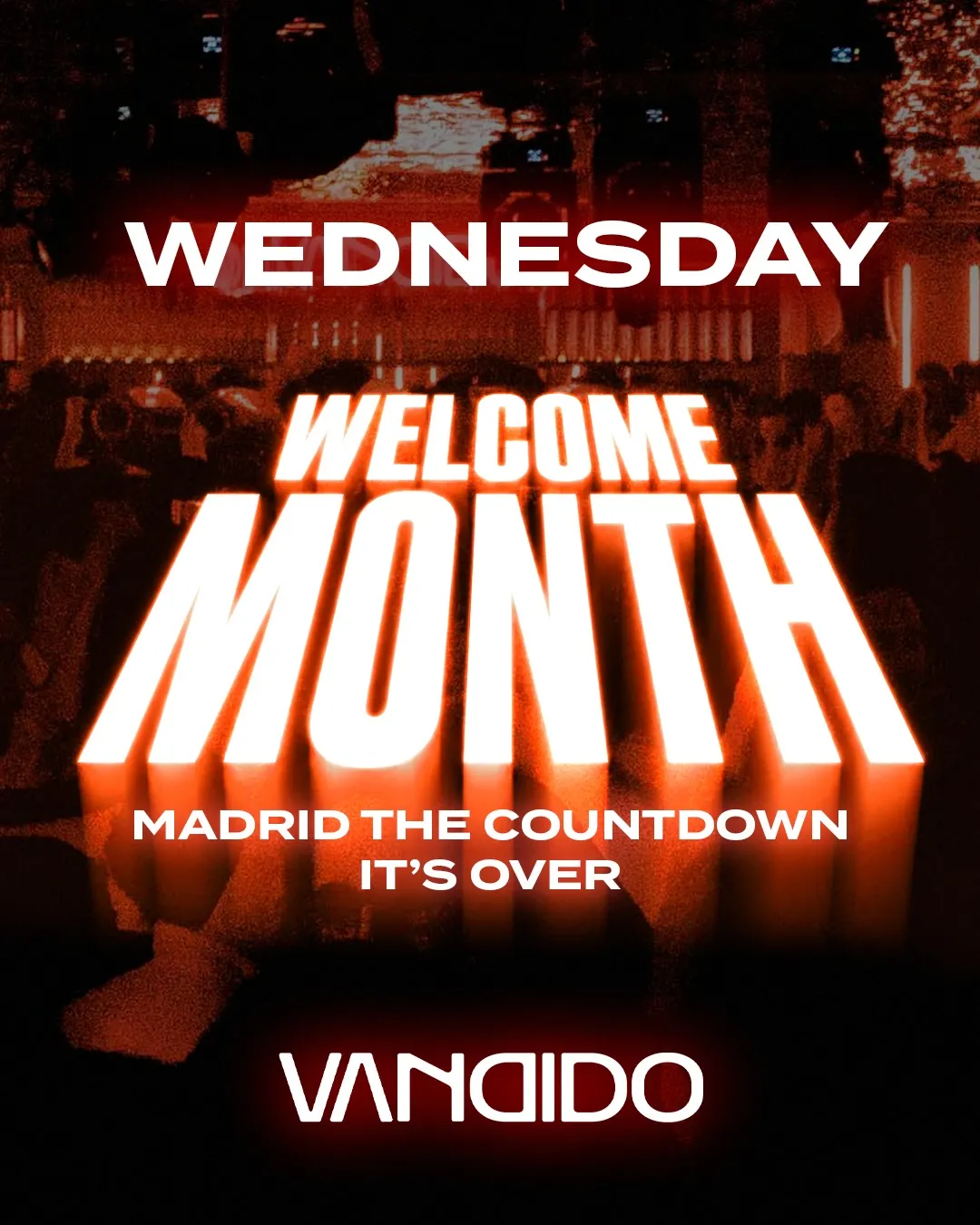 Flyer for Golden Room - La French touch at Vandido (Madrid), Wednesday 21 October 2026