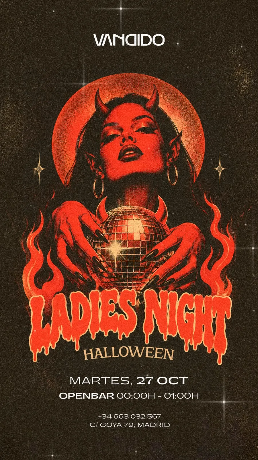 Flyer de Martes VANDIDO en Vandido (Madrid), martes 27 de octubre de 2026