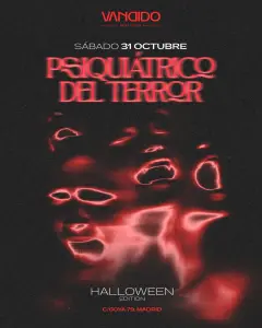 Flyer de HALLOWEEN EDITION-VANDIDO en Vandido (Madrid), sábado 31 de octubre de 2026