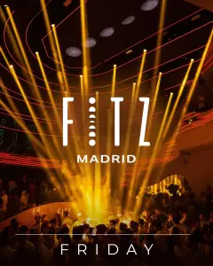 Flyer de Viernes FITZ en Fitz Madrid (Madrid), viernes 13 de noviembre de 2026