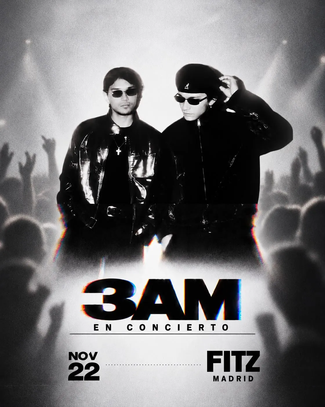 Flyer for EXPERIENCIA 3AM x FITZ at Fitz Madrid (Madrid), Sunday 22 November 2026