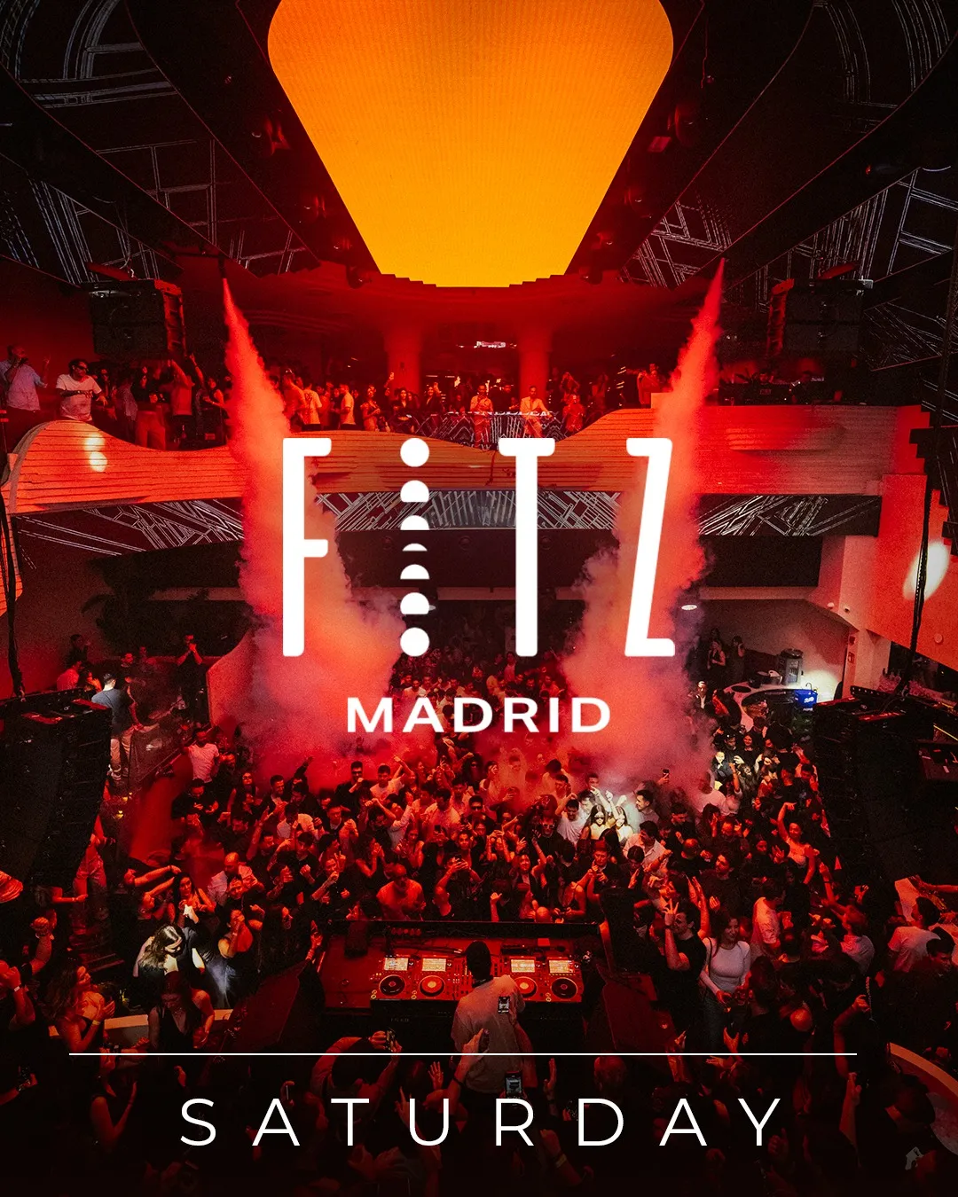 Flyer de Sábado FITZ en Fitz Madrid (Madrid), sábado 28 de noviembre de 2026