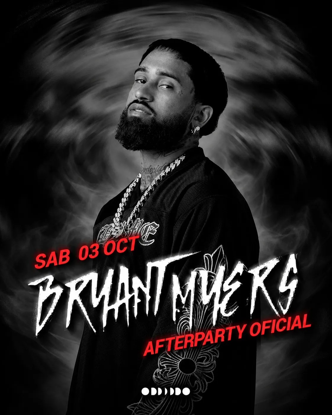 Flyer de BRYANT MYERS x FITZ en Fitz Madrid (Madrid), sábado 3 de octubre de 2026