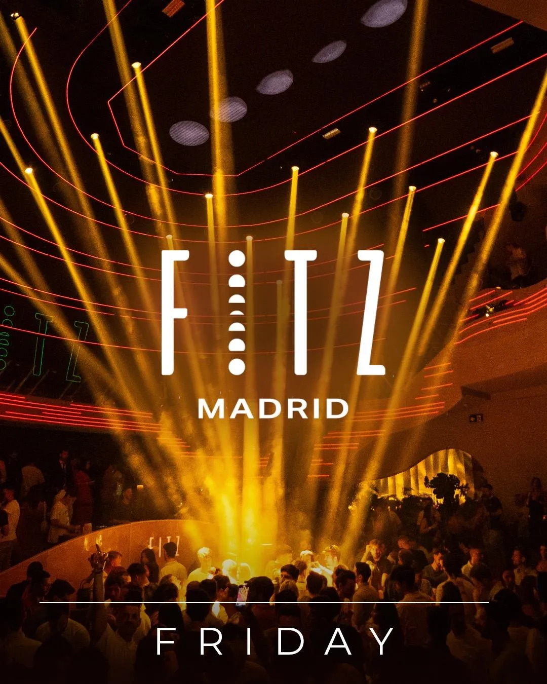Flyer de Viernes FITZ en Fitz Madrid (Madrid), viernes 6 de noviembre de 2026