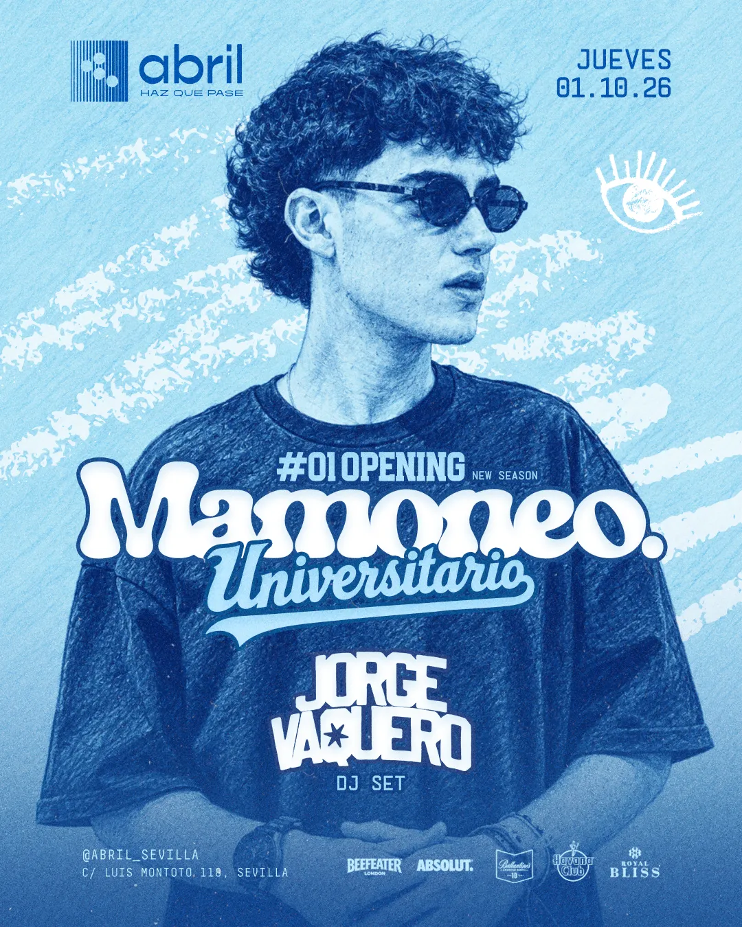Flyer de MAMONEO #1 en Abril (Sevilla), jueves 1 de octubre de 2026