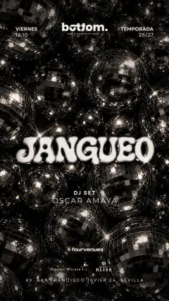 Flyer de VIERNES JANGUEO en Bottom (Sevilla), viernes 16 de octubre de 2026