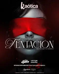 Flyer de SÁBADO - KAÓTICA CLUB en Kaótica Club (Sevilla), sábado 17 de octubre de 2026