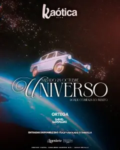Flyer de SÁBADO - KAÓTICA CLUB en Kaótica Club (Sevilla), sábado 24 de octubre de 2026