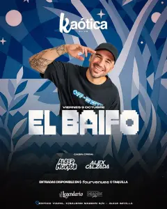 Flyer de VIERNES - KAÓTICA CLUB en Kaótica Club (Sevilla), viernes 9 de octubre de 2026