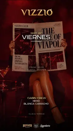 Flyer for ❤️‍🔥 VIERNES 25 ❤️‍🔥 at Vizzio Club (Seville), Wednesday 14 October 2026