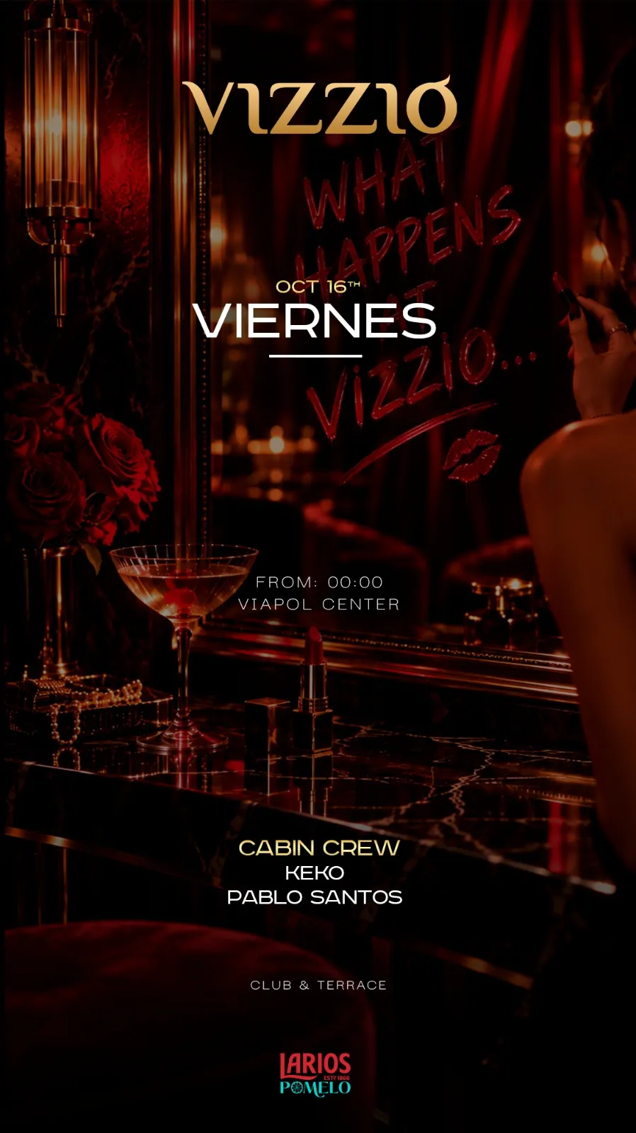Flyer de ❤️‍🔥 VIERNES 16 UNIÓN DE INGENIERÍAS ❤️‍🔥 en Vizzio Club (Sevilla), viernes 16 de octubre de 2026