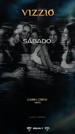 Flyer de 💥 SÁBADO 17💥 en Vizzio Club (Sevilla), sábado 17 de octubre de 2026