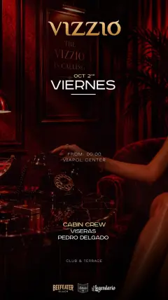 Flyer de ❤️🔥 VIERNES 2 ❤️🔥 en Vizzio Club (Sevilla), viernes 2 de octubre de 2026