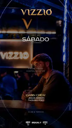 Flyer for 💥 SÁBADO 24💥 at Vizzio Club (Seville), Saturday 24 October 2026