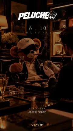 Flyer de 🧸 JUEVES DE PELUCHEO 🧸 en Vizzio Club (Sevilla), jueves 8 de octubre de 2026