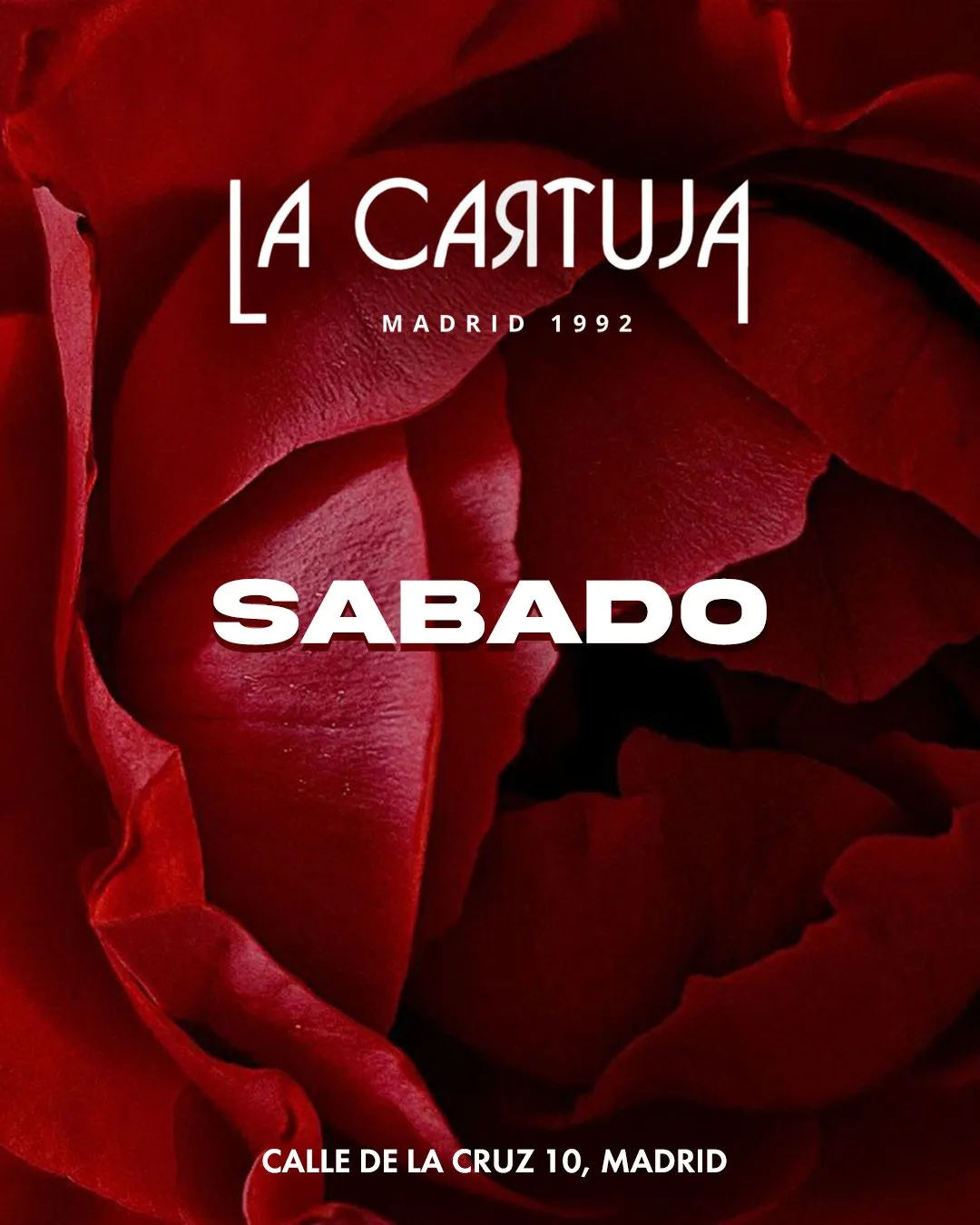 Flyer de Sábado en La Cartuja (Madrid), sábado 17 de octubre de 2026