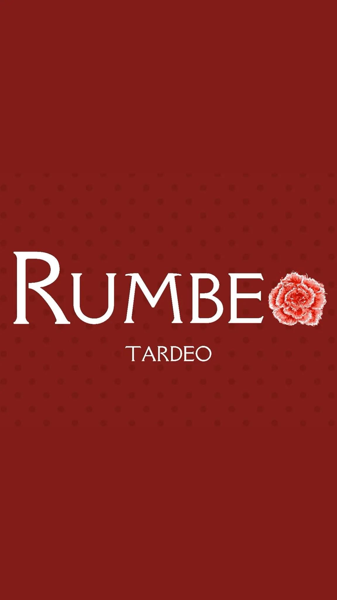 Flyer de TARDEO RUMBEO en La Cartuja (Madrid), sábado 5 de diciembre de 2026