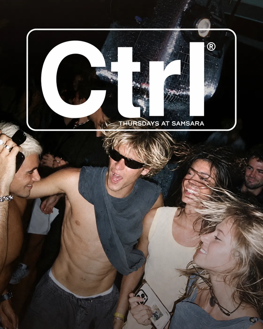 Flyer de CTRL_ PARTY en Samsara (Madrid), jueves 19 de noviembre de 2026