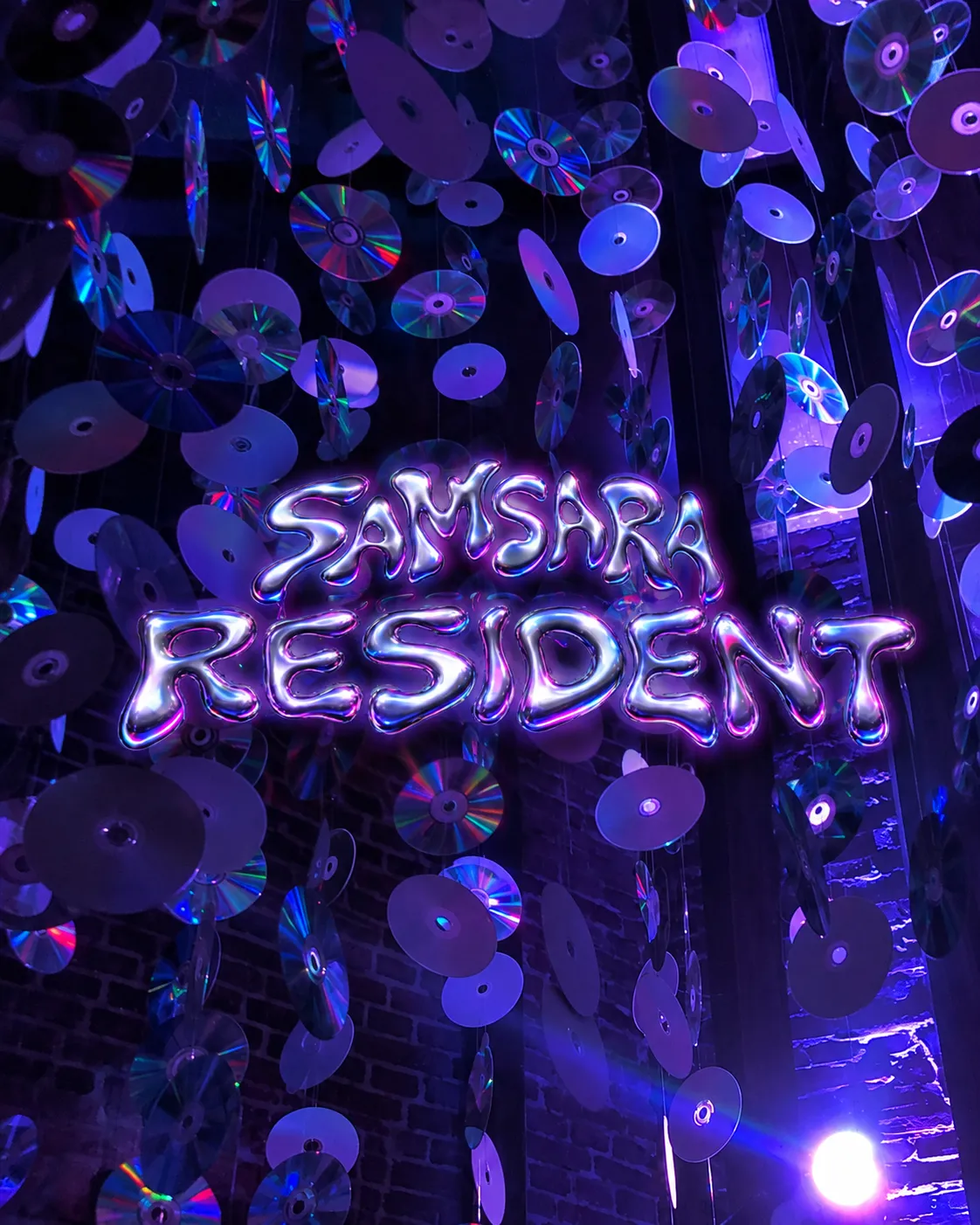 Flyer for SAMSARA RESIDENT at Samsara (Madrid), Tuesday 20 October 2026