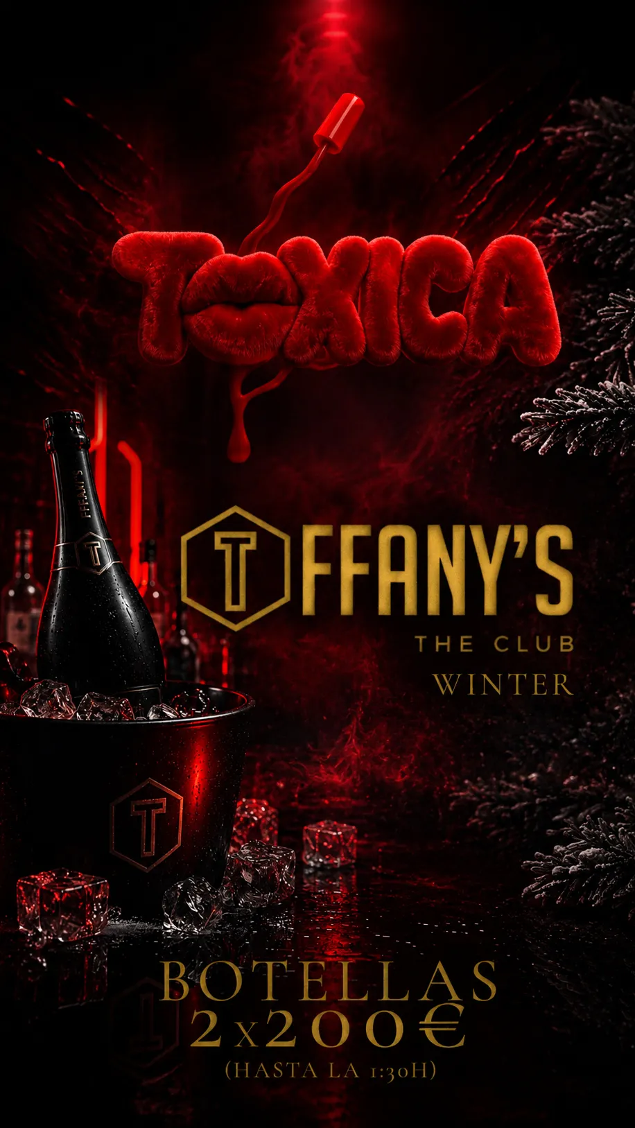 Flyer for TUESDAY'S at Tiffany's The Club at Tiffany's The Club (Madrid), Tuesday 24 November 2026