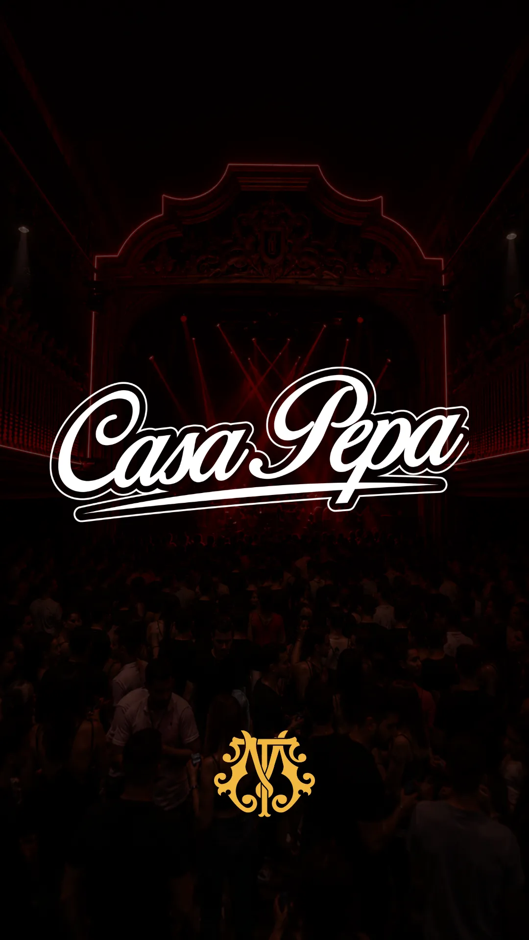Flyer for Casa Pepa at Teatro Magno (Madrid), Friday 27 November 2026