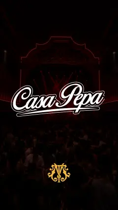 Flyer for Casa Pepa at Teatro Magno (Madrid), Friday 6 November 2026