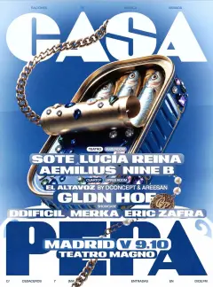 Flyer de Casa Pepa en Teatro Magno (Madrid), viernes 9 de octubre de 2026
