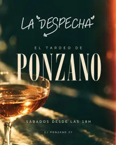 Flyer for LA DESPECHÁ - TARDEO MARABÚ SABADO at Marabú (Madrid), Saturday 12 December 2026