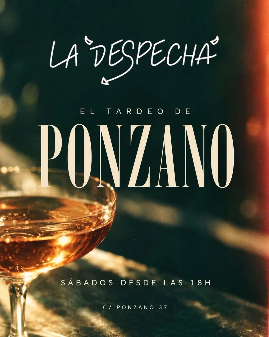 Flyer de LA DESPECHÁ - TARDEO MARABÚ SABADO en Marabú (Madrid), sábado 19 de diciembre de 2026