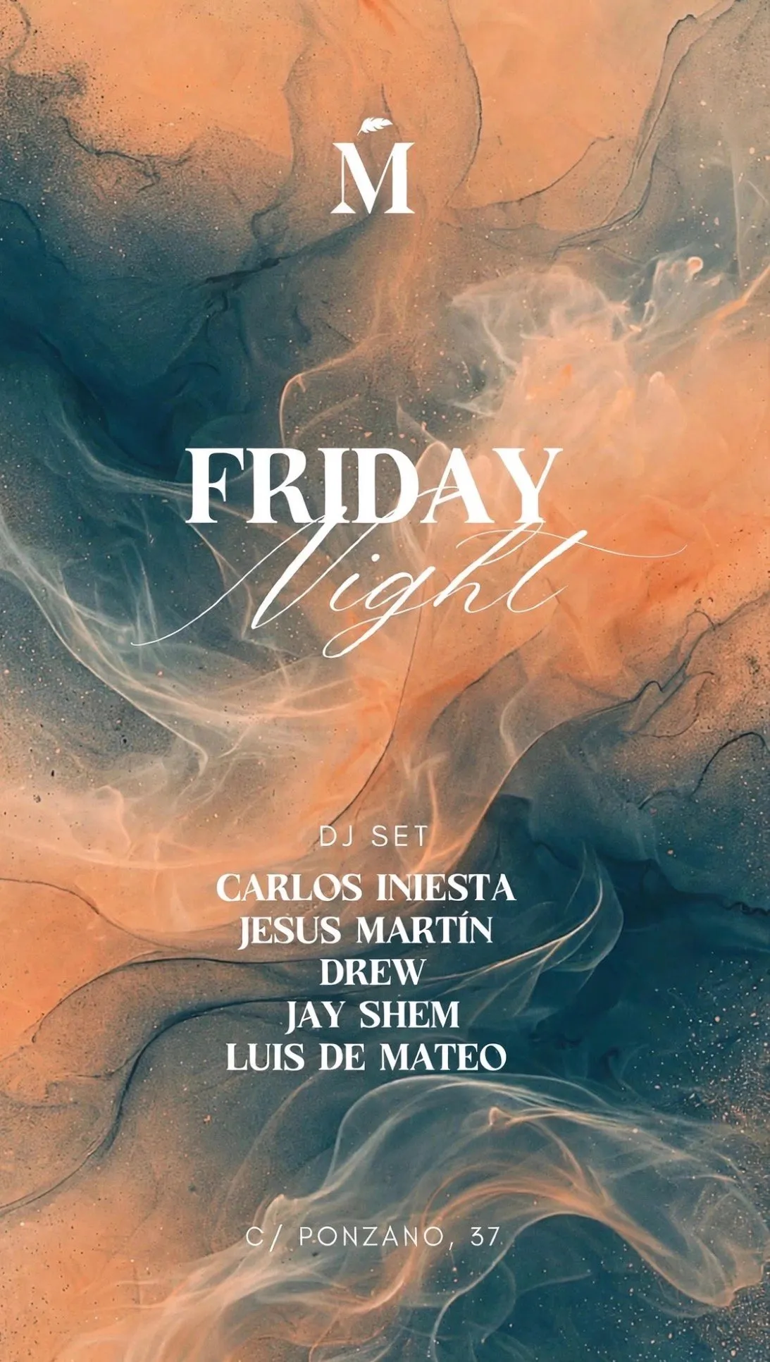Flyer for MARABU VIERNES TARDEO at Marabú (Madrid), Friday 23 October 2026