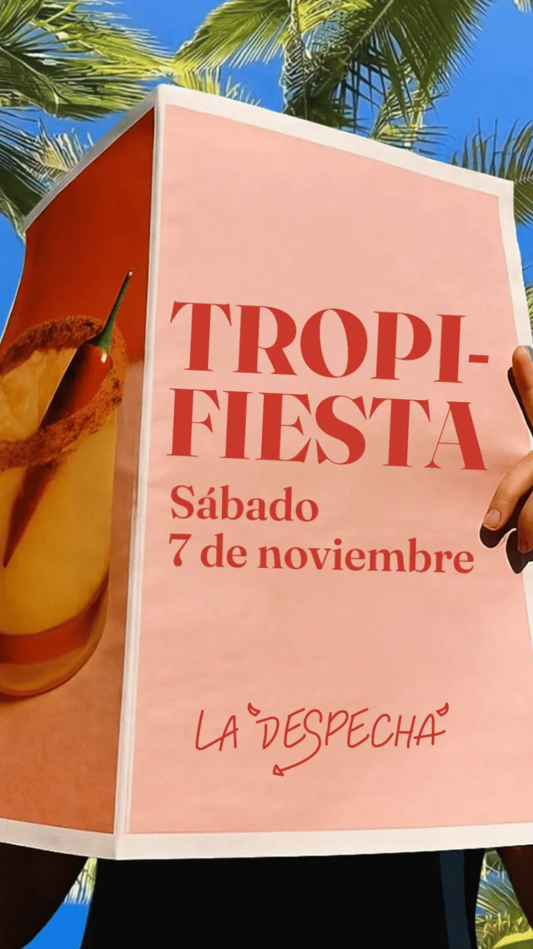 Flyer for LA DESPECHÁ - TARDEO MARABÚ SABADO at Marabú (Madrid), Saturday 7 November 2026