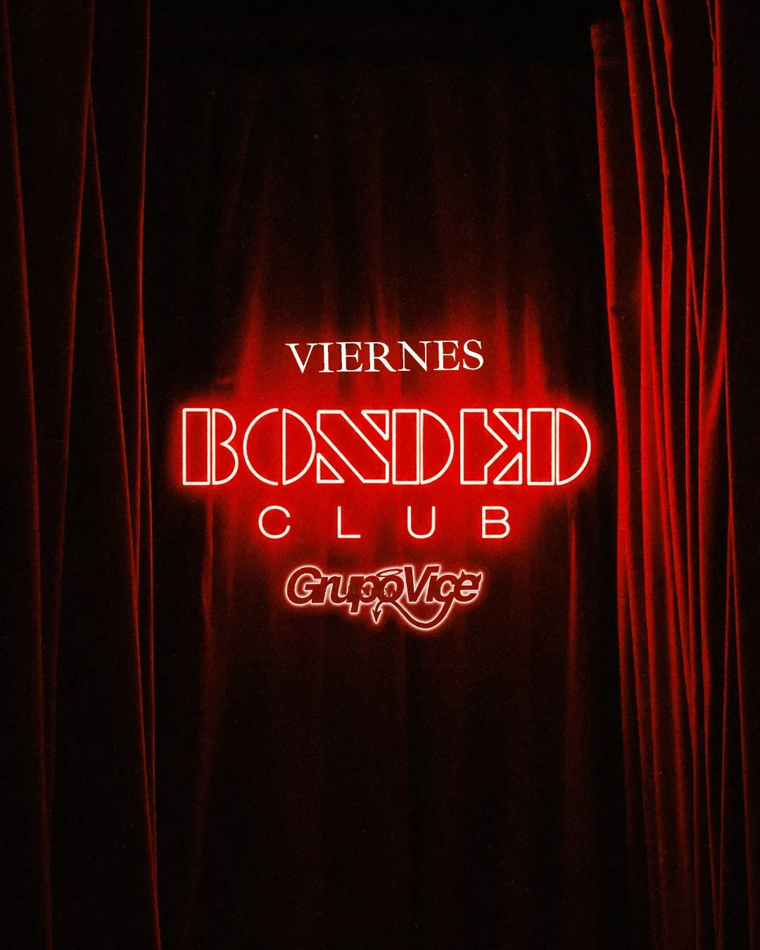 Flyer de Viernes BONDED en Bonded Club (Madrid), viernes 6 de noviembre de 2026