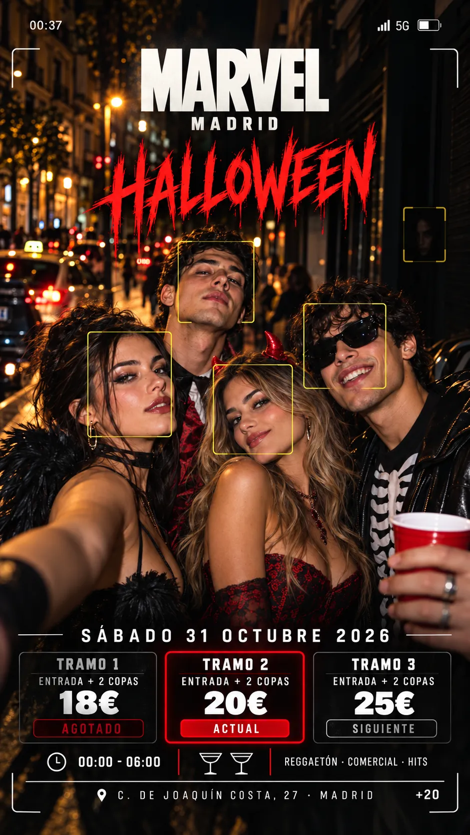 Flyer de 🎃 HALLOWEEN MADRID 2026 | MARVEL MADRID en Marvel (Madrid), sábado 31 de octubre de 2026