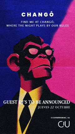 Flyer de CHANGO en Chango (Madrid), jueves 22 de octubre de 2026