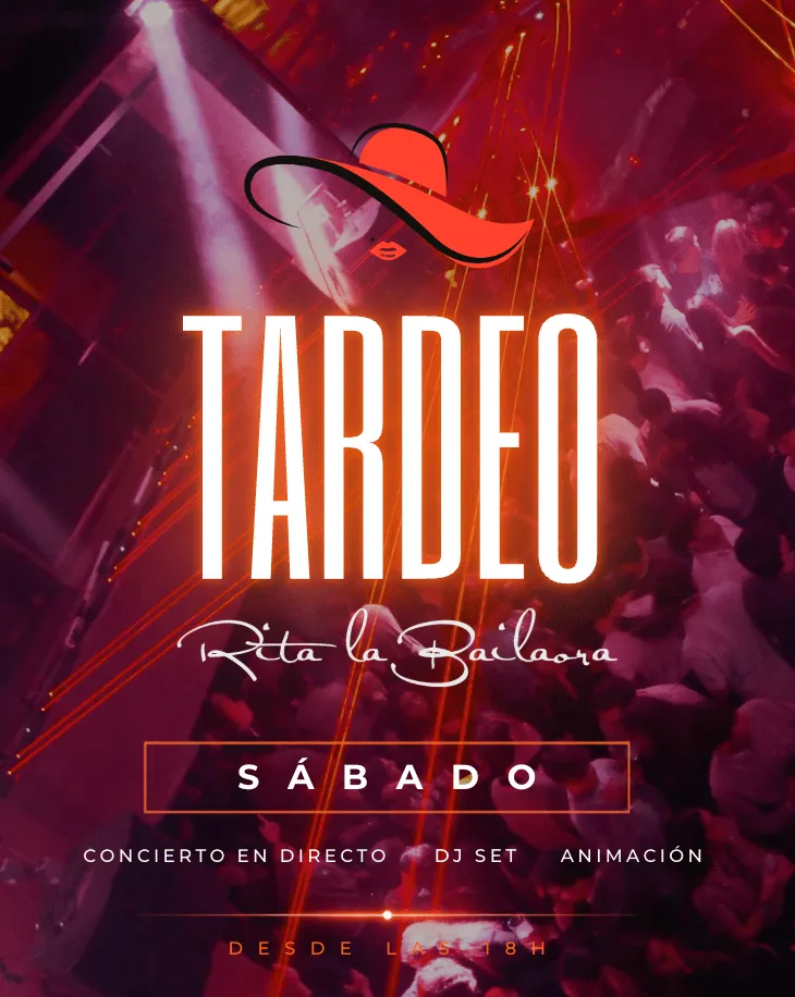 Flyer de SABADO TARDEO - RITA LA BAILAORA en Rita La Bailaora (Madrid), sábado 10 de octubre de 2026