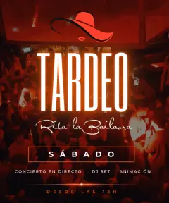 Flyer de SABADO TARDEO - RITA LA BAILAORA en Rita La Bailaora (Madrid), sábado 7 de noviembre de 2026