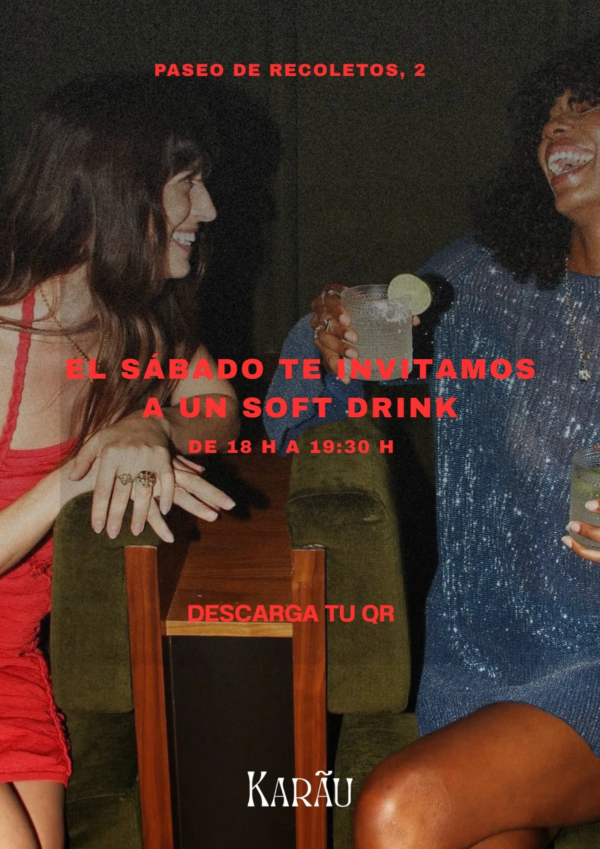 Flyer for KARÃU at Karãu (Madrid), Saturday 31 October 2026