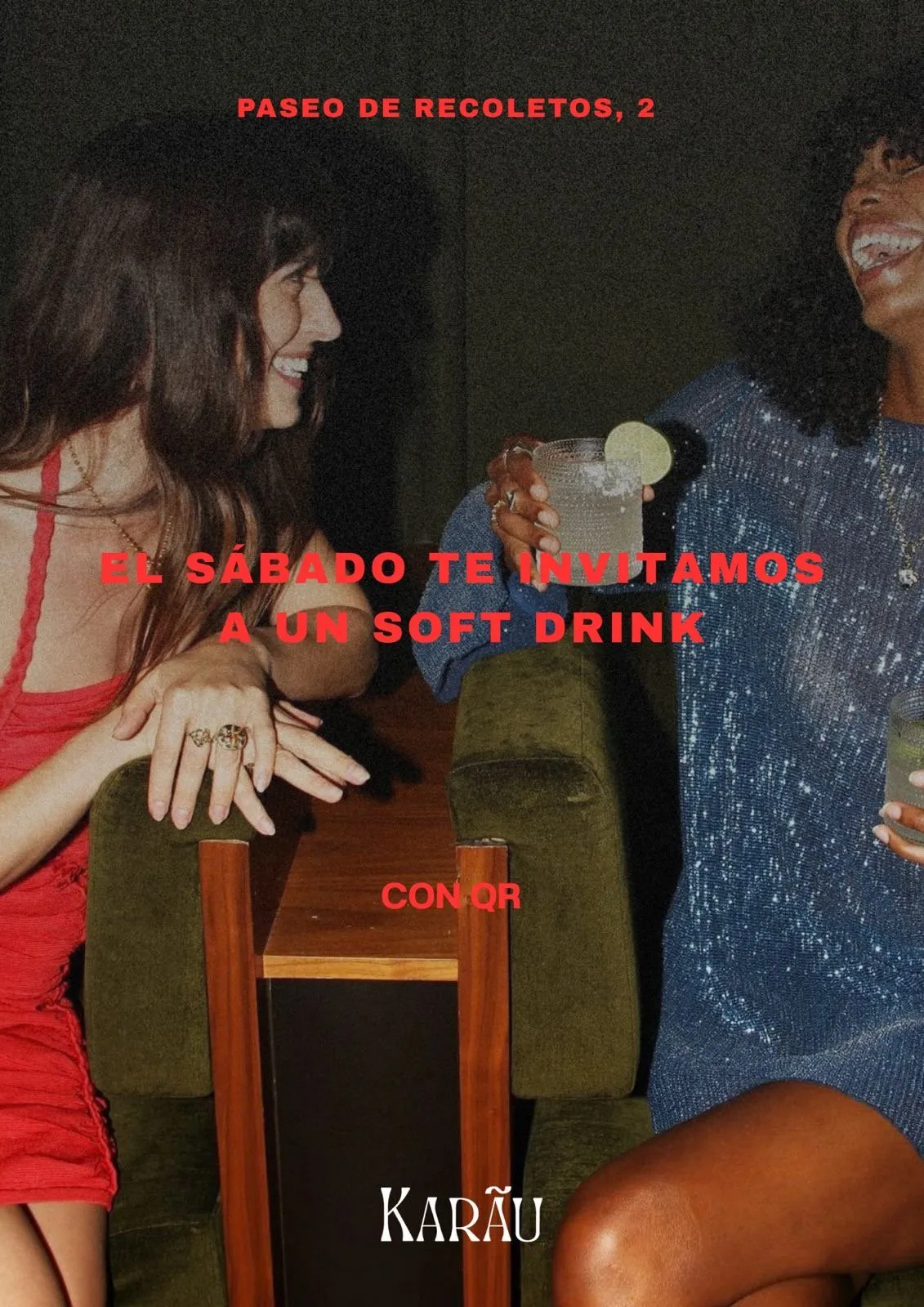 Flyer for KARÃU at Karãu (Madrid), Saturday 31 October 2026